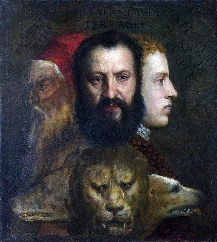 Allegory of Time Governed by Prudence